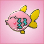 Pink Frankie Fish Cookie Cutter