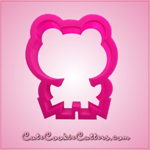 Pink Freddie Froggy Cookie Cutter