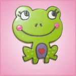 Pink Freddie Froggy Cookie Cutter
