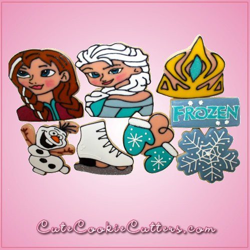 Pink Chilly Princess Cookie Cutter
