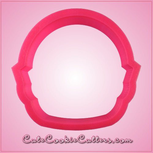 Pink Fuller Football Guy Cookie Cutter