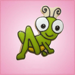 Pink George Grasshopper Cookie Cutter