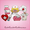 Pink Nurse Shirt Cookie Cutter