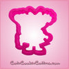 Pink Girl With Balloon Cookie Cutter