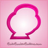 Pink Traci Towel Head Spa Girl Cookie Cutter