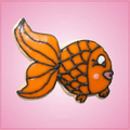 Pink Goldie Goldfish Cookie Cutter