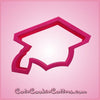Pink Grad Cap Cookie Cutter