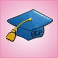 Pink Grad Cap Cookie Cutter