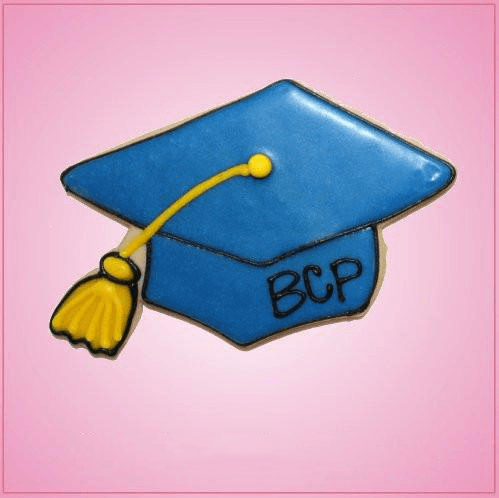 Pink Grad Cap Cookie Cutter