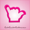 Pink Hang Loose Cookie Cutter