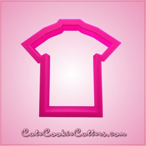 Pink Hawaiian Shirt Cookie Cutter