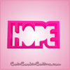 Pink Hope Cookie Cutter