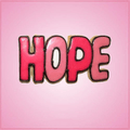 Pink Hope Cookie Cutter