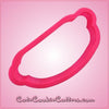 Pink Hot Dog Cookie Cutter