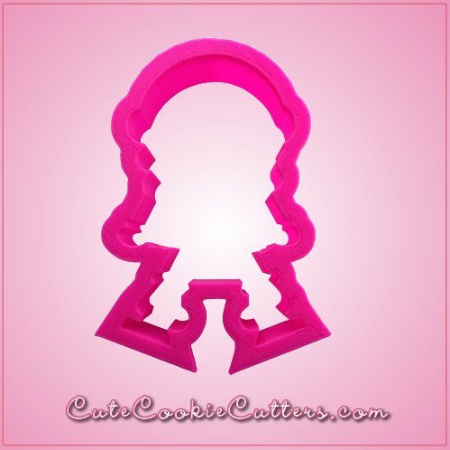 Pink Ingrid Ice Skating Girl Cookie Cutter