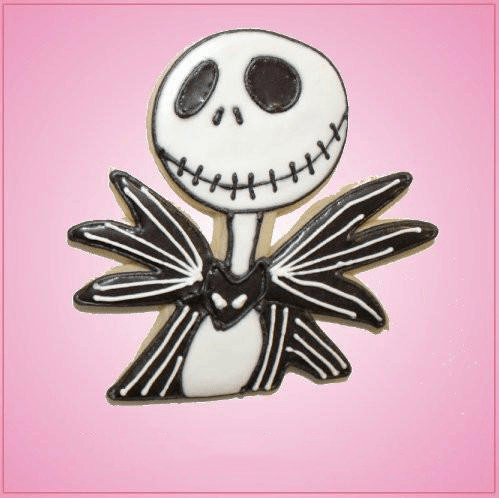 Pink Jack Skeleton Cookie Cutter