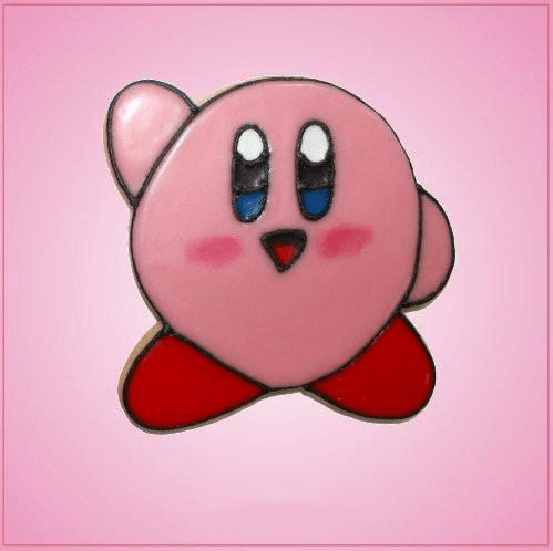 Pink Sphere Game Character Hand Up Cookie Cutter