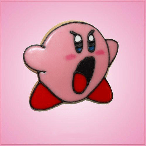 Pink Sphere Game Character Inhale Cookie Cutter