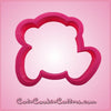 Pink Sphere Game Character Walking Cookie Cutter