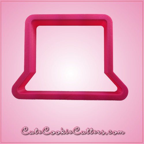 Pink Laptop Computer Cookie Cutter