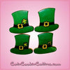 Pink Leprechaun Hat Cookie Cutter