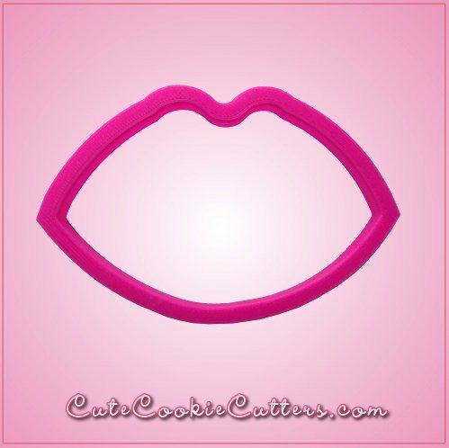 Pink Lips Cookie Cutter