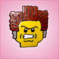 Pink Lord Business Cookie Cutter