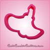 Pink Manny Manta Ray Cookie Cutter