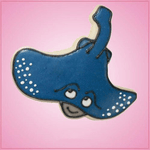 Pink Manny Manta Ray Cookie Cutter