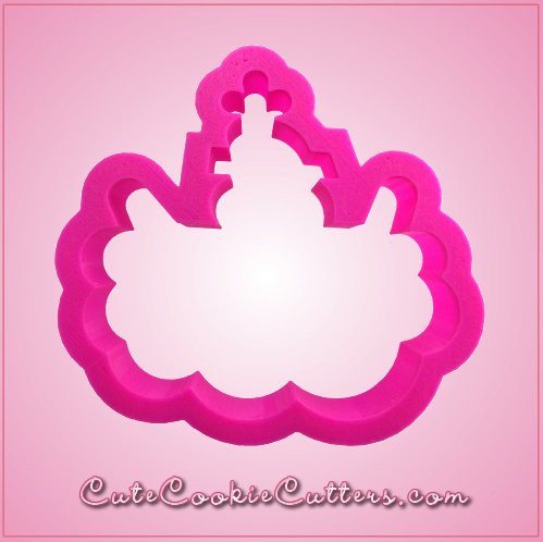 Pink Marvin the Melting Snowman Cookie Cutter - Cheap Cookie Cutters