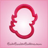 Pink Mathilda Mermaid Cookie Cutter