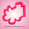 Pink Mean Hand Cookie Cutter