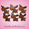 Pink Melissa Moose Cookie Cutter