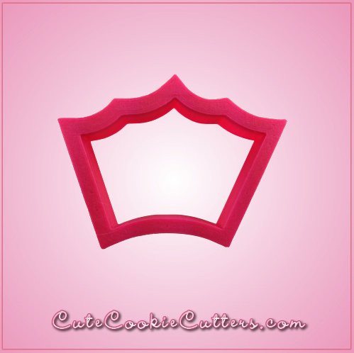 Pink Mini Crown Cookie Cutter