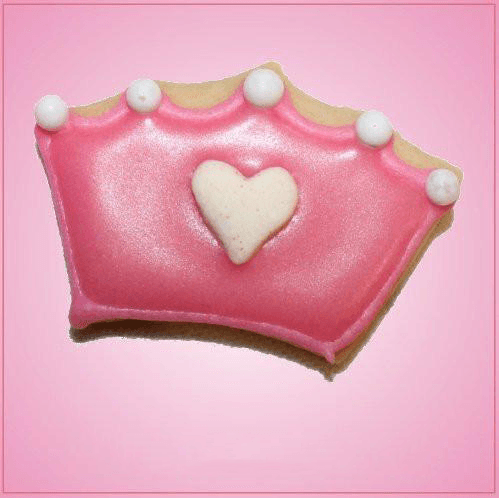 Pink Mini Crown Cookie Cutter