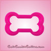 Pink Mini Dog Bone Cookie Cutter