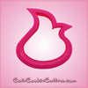 Pink Mini Flame Cookie Cutter