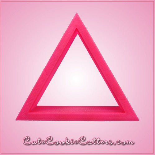 Pink Mini Triangle Cookie Cutter