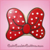 Pink Polka Dot Hair Bow Cookie Cutter