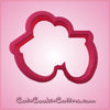 Pink Mittens Cookie Cutter