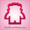 Pink Monster Harry Cookie Cutter