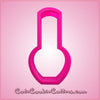 Pink Nail Polish Cookie Cutter