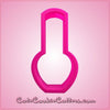Pink Nail Polish Cookie Cutter