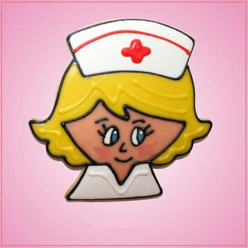 Pink Nancy Nurse Cookie Cutter