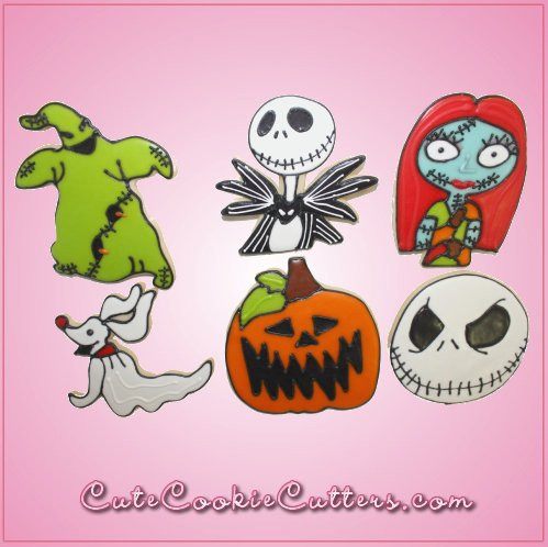 Pink Jack Skeleton Cookie Cutter