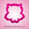 Pink Omar Owl Cookie Cutter