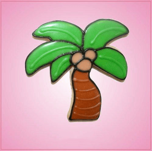 Pink Palm Tree Cookie Cutter