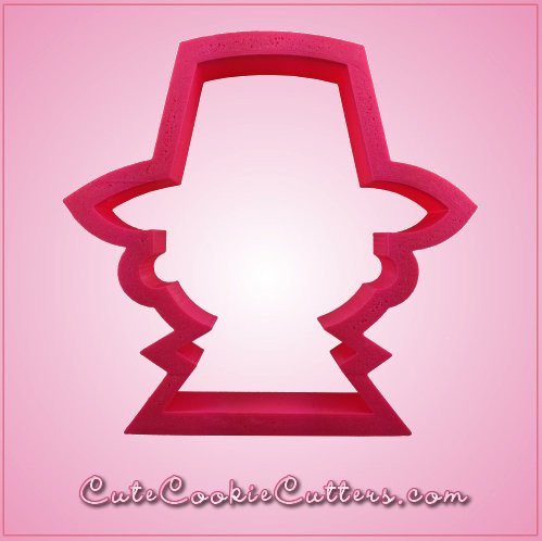 Pink Palmer Pilgrim Boy Cookie Cutter