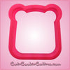 Pink Pepper Polar Bear Cookie Cutter