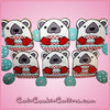 Pink Pepper Polar Bear Cookie Cutter